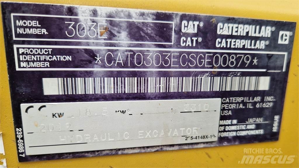 CAT 303E Mini bageri < 7t