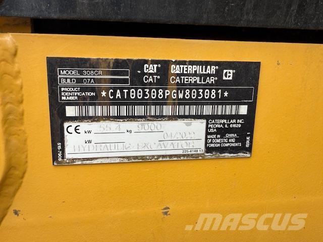 CAT 308-07 Mini bageri < 7t