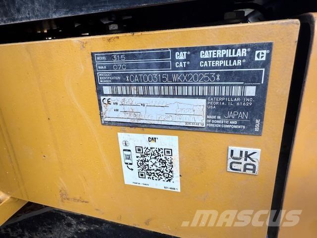 CAT 315 Bageri guseničari