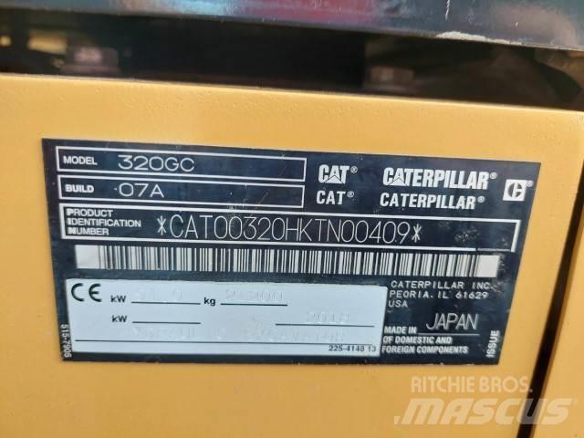 CAT 320GC Bageri guseničari