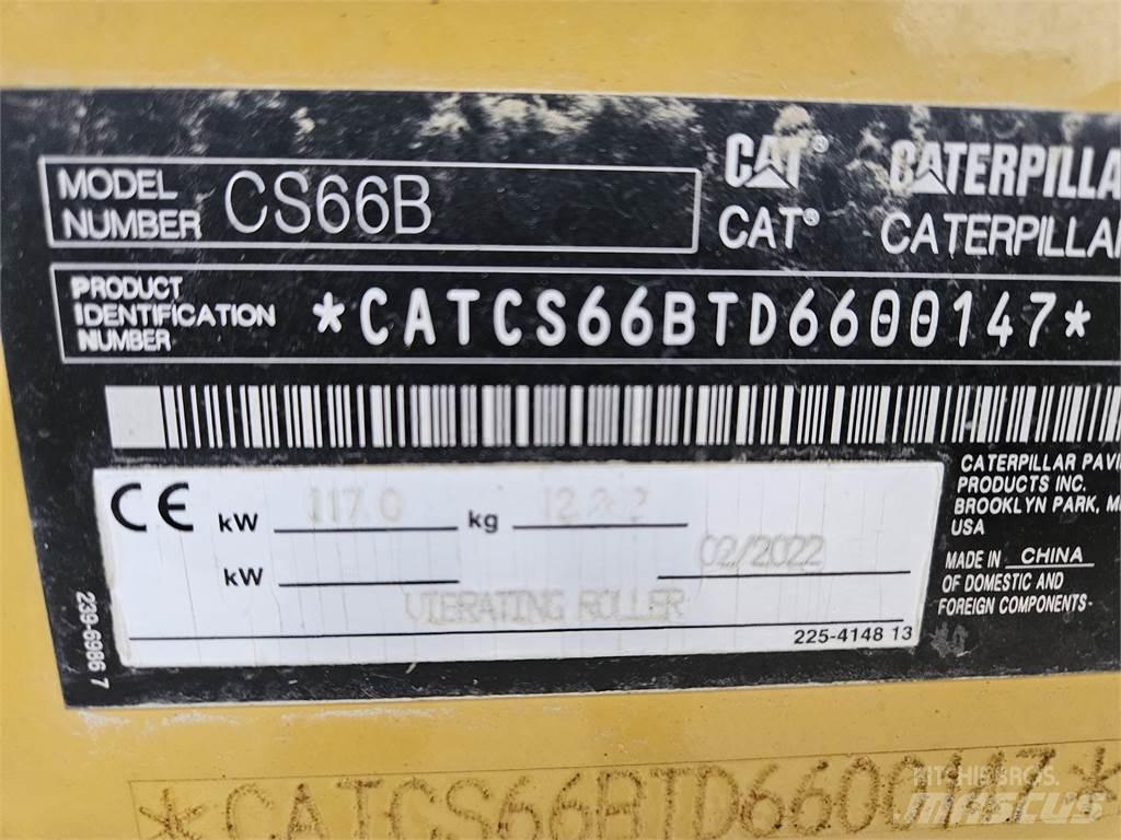 CAT CS66B Valjci sa jednim bubnjem