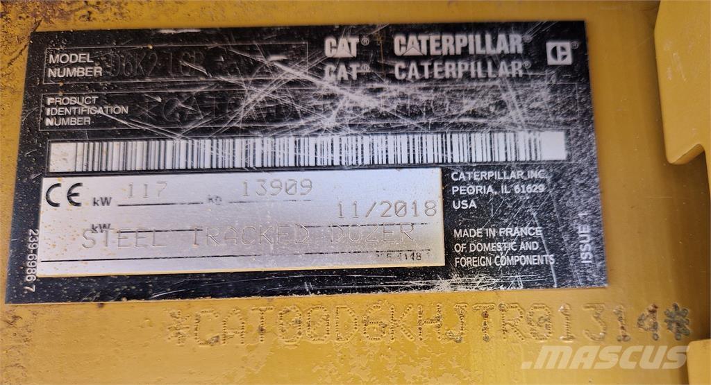 CAT D6K2 Buldožeri guseničari