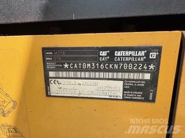CAT M316 Ostalo za građevinarstvo