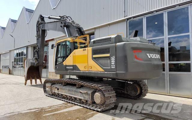 Volvo EC 480 EL Bageri guseničari