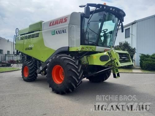 CLAAS Lexion 670 Kombajni
