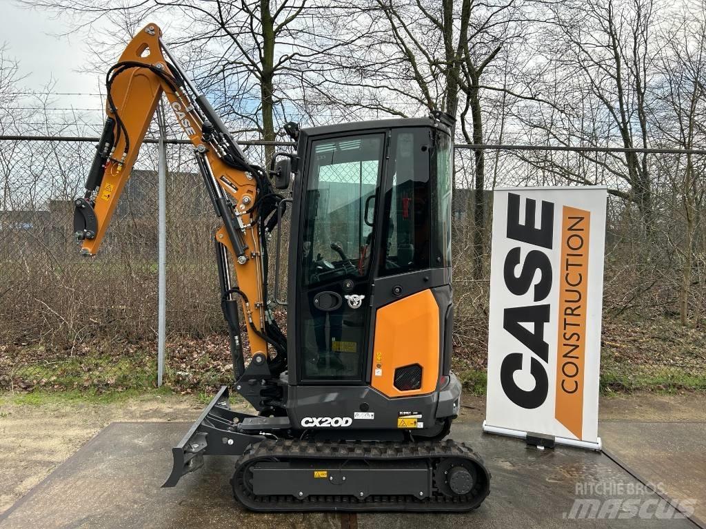CASE CX20D Mini bageri < 7t