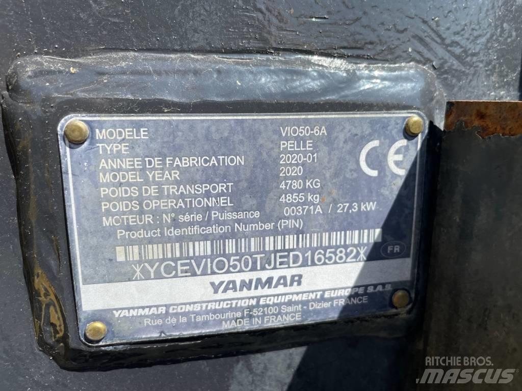 Yanmar Vio 50-6 Mini bageri < 7t