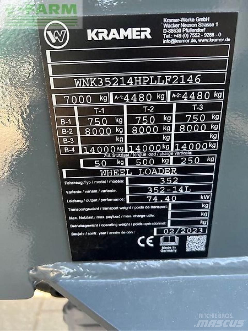 Kramer kl43.8l Mini bageri < 7t