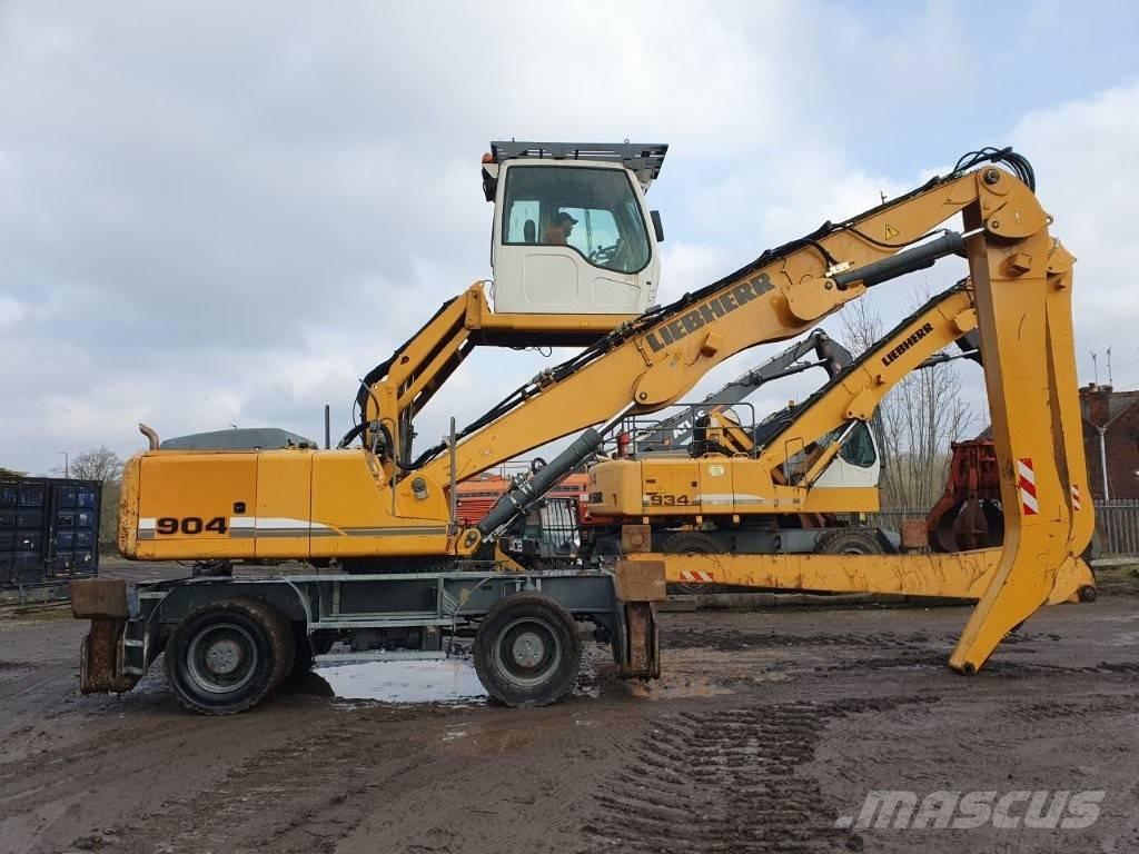 Liebherr A 904 C Bageri za prenos primarnih/sekundarnih sirovina