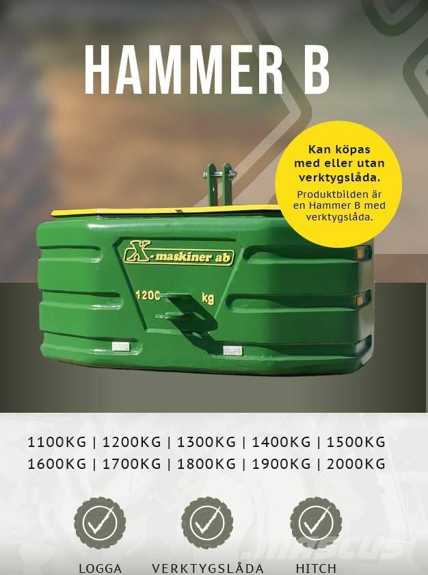  Frontx Hammer B Prednji tegovi