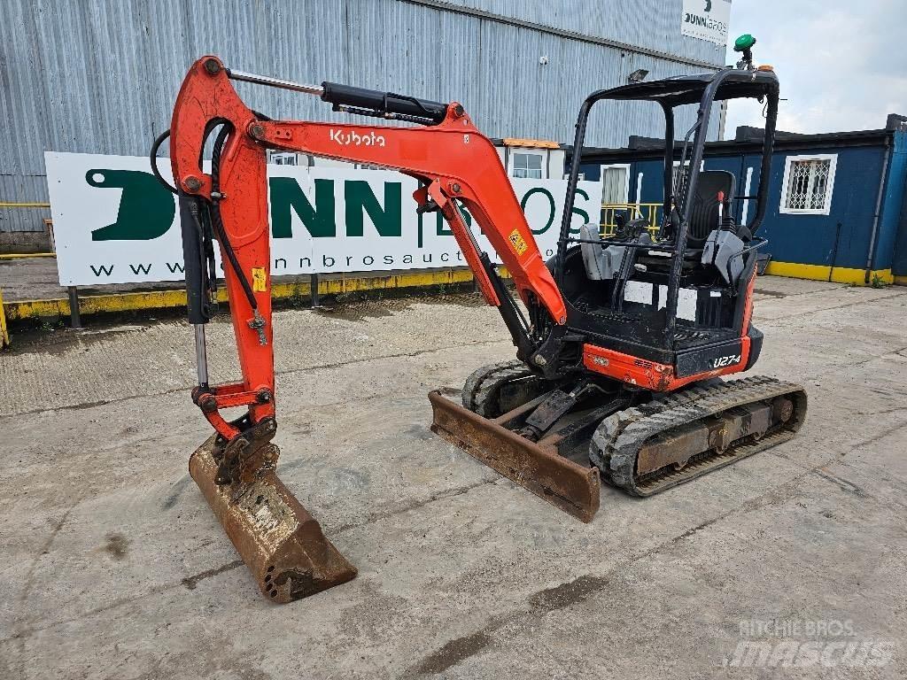 Kubota U 27-4 Mini bageri < 7t