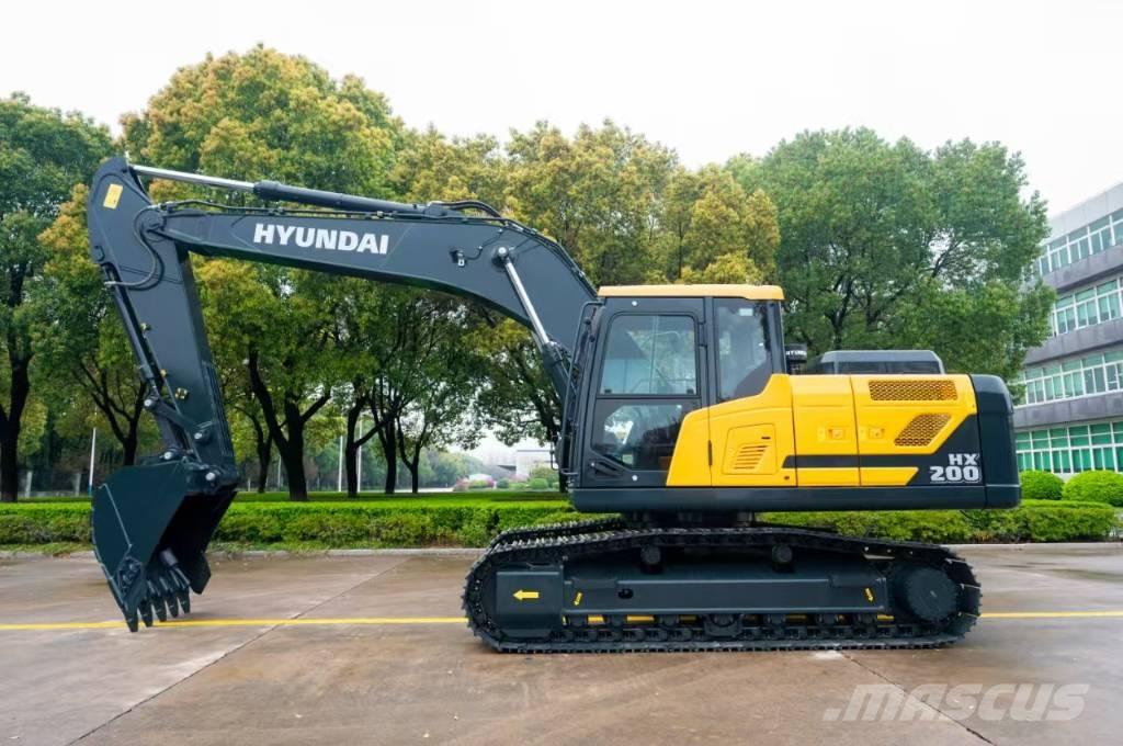 Hyundai HX 220 L Bageri guseničari
