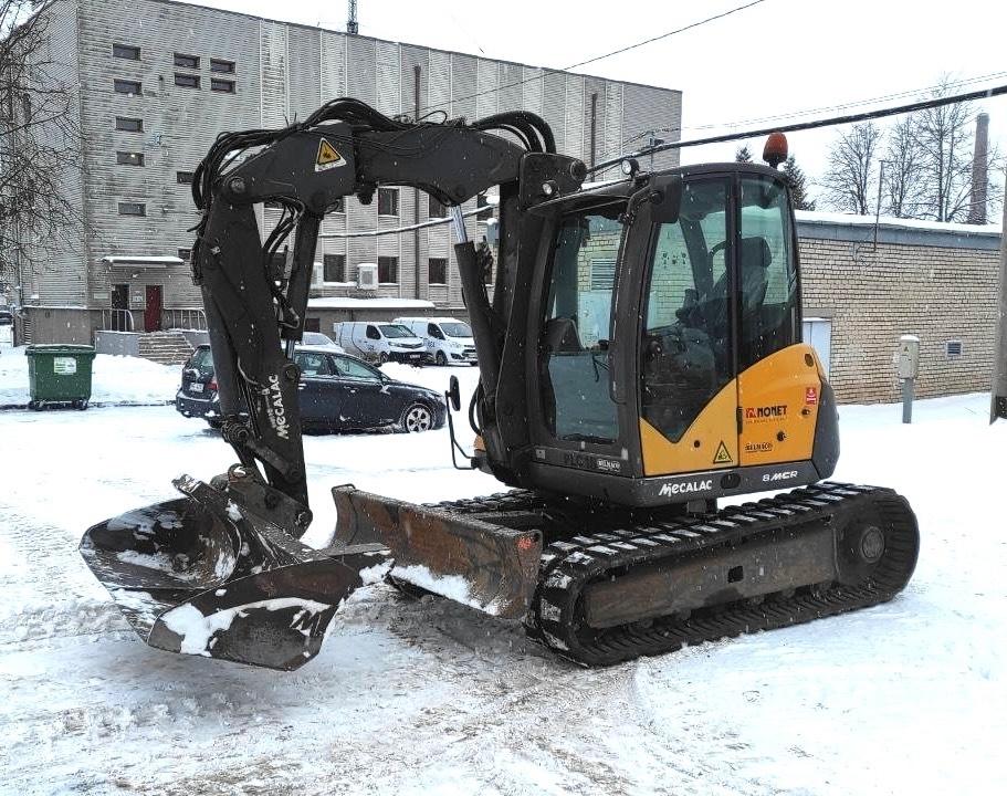 Mecalac 8 M CR Bageri guseničari
