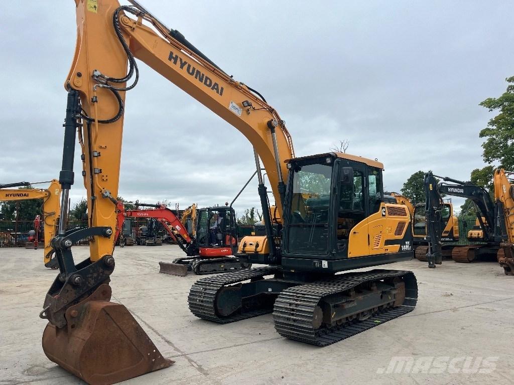 Hyundai HX140LC Bageri guseničari