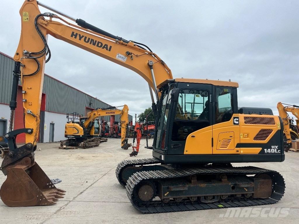 Hyundai HX140LC Bageri guseničari
