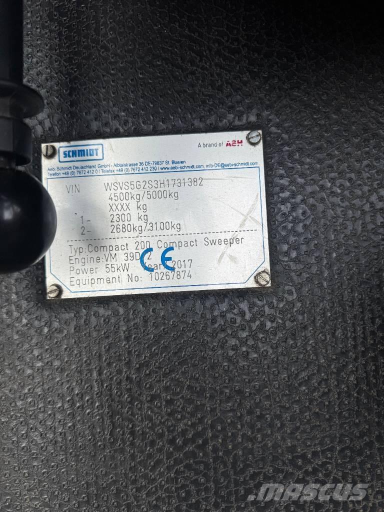 Schmidt Swingo 200 Mašine za čišćenje