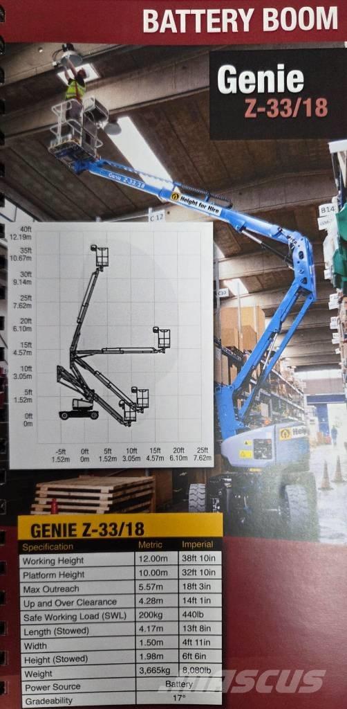 Genie Z 33/18 Zglobne podizne platforme