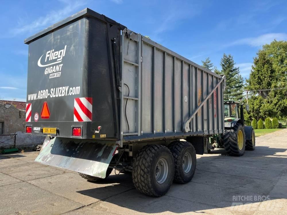 Fliegl ASW 271 Poluprikolice sa otvorenim sandukom