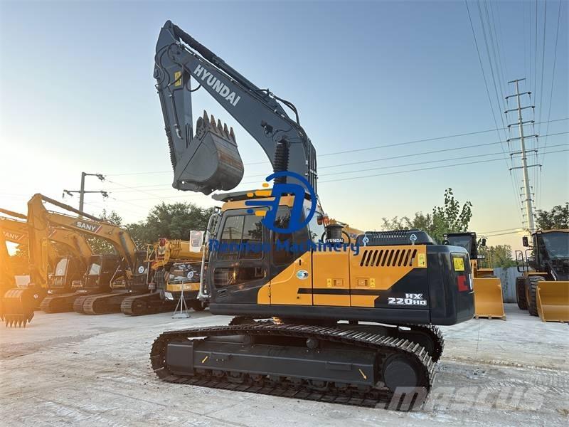 Hyundai HX220 HD Bageri guseničari