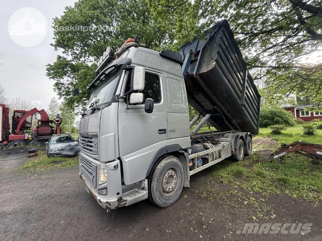 Volvo FH 16 660 Rol kiper kamioni sa kukom za podizanje tereta