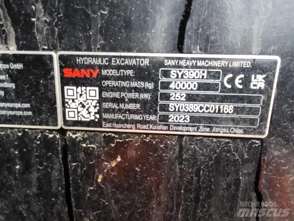 Sany SY390H Bageri guseničari