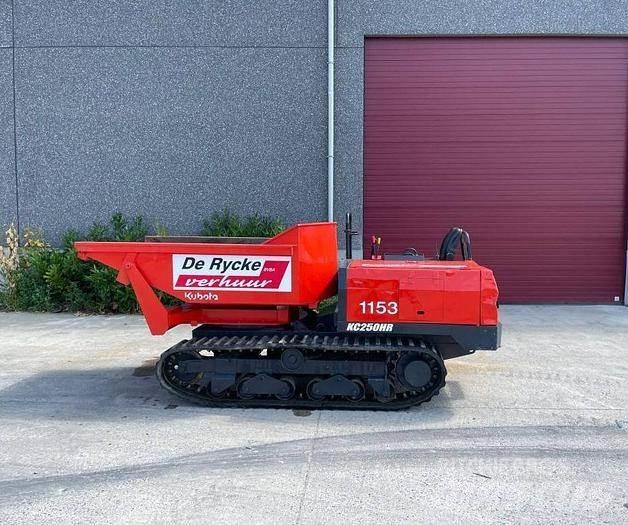 Kubota KC250HR Damperi na gusenice