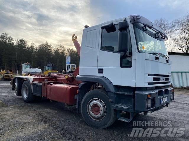 Iveco Cursor Rol kiper kamioni sa kukom za podizanje tereta