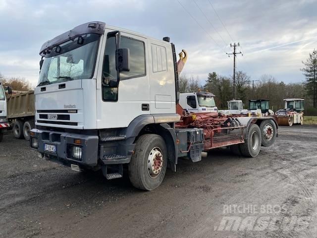 Iveco Cursor Rol kiper kamioni sa kukom za podizanje tereta