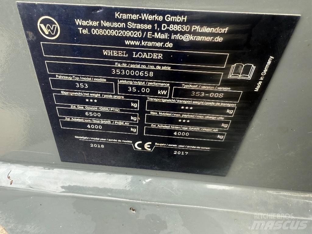 Kramer 5075 Utovarivači na točkove