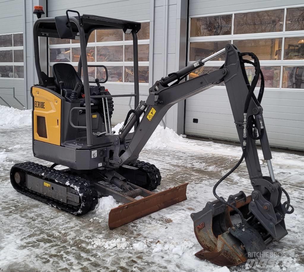 Volvo ECR18E Mini bageri < 7t