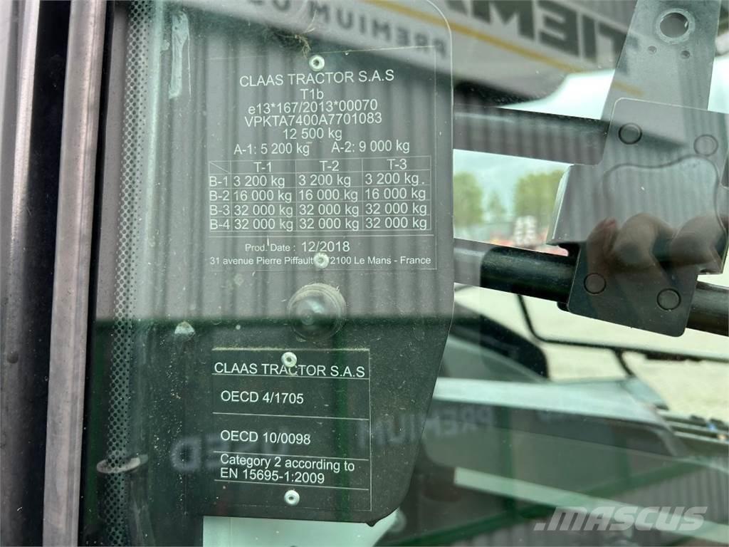 CLAAS Arion 660 Traktori