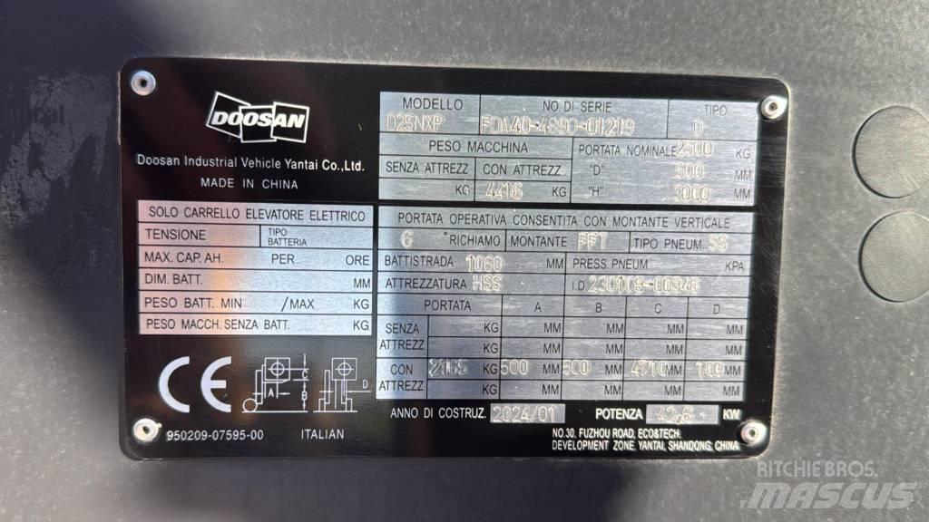 Bobcat D 25 NXP Dizelski viljuškari
