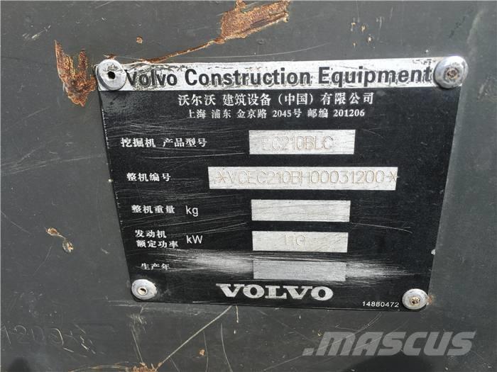 Volvo EC 210 B LC Bageri guseničari