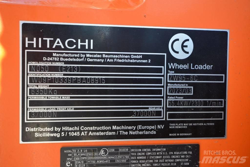 Hitachi ZW 95-6 C Utovarivači na točkove