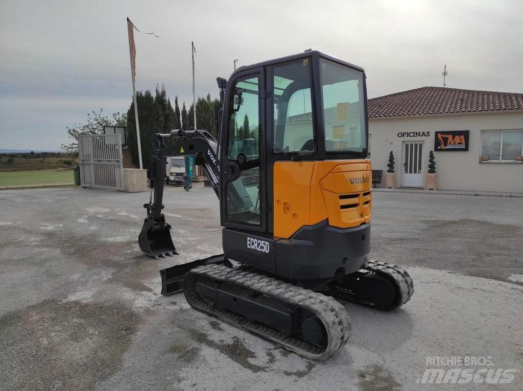 Volvo ECR 25 D Mini bageri < 7t