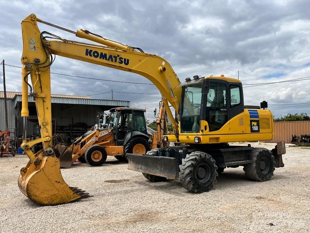 Komatsu PW 160 Bageri točkaši