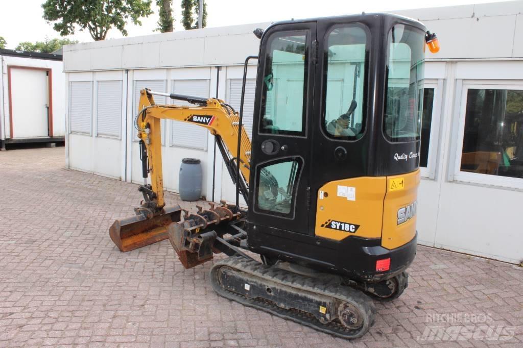 Sany SY 18 C Mini bageri < 7t