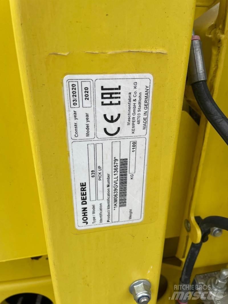 Kemper 639 Priključci za mašine za stočnu hranu na sopstveni pogon