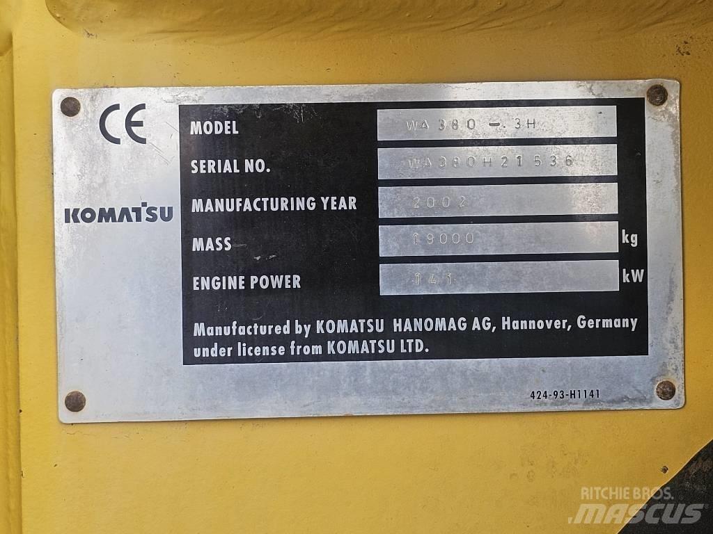 Komatsu WA 380-3H Utovarivači na točkove
