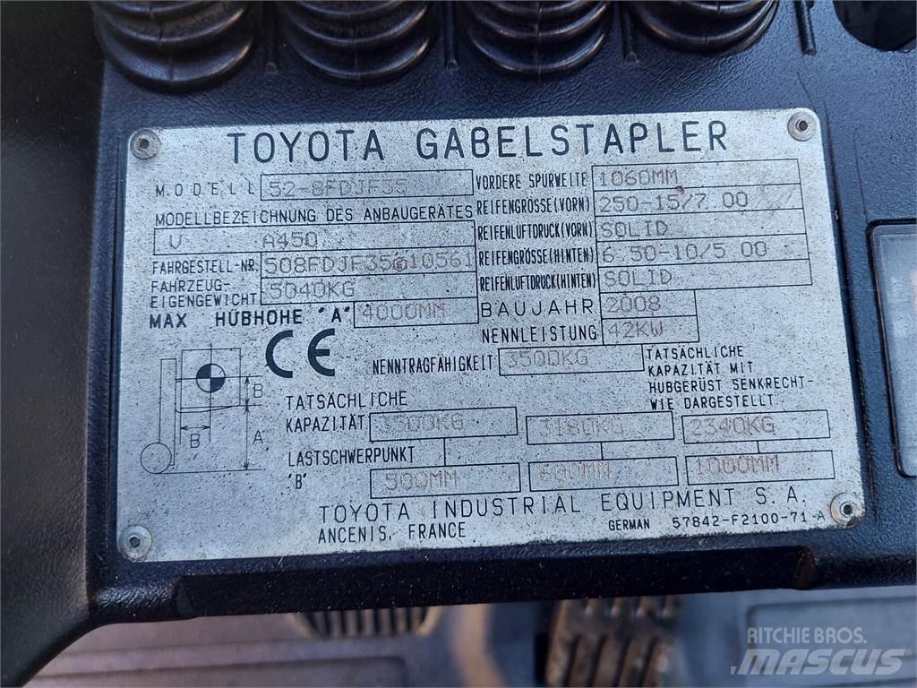 Toyota 52 8FDJF35 Dizelski viljuškari