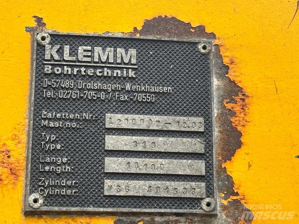Klemm KR 807-4 Mašine za zabijanje stubova
