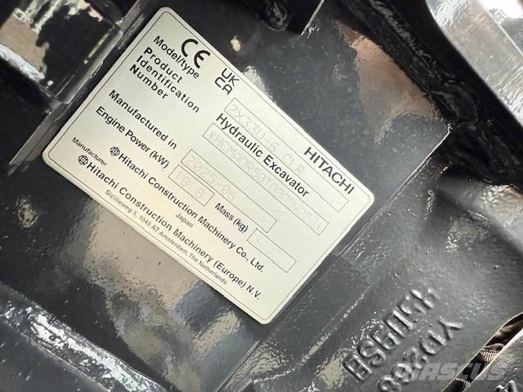 Hitachi ZX33U-6 Mini bageri < 7t