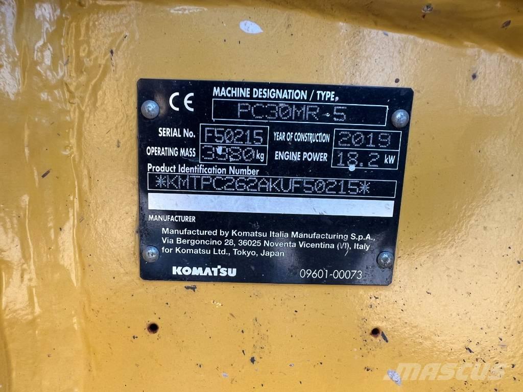 Komatsu PC 30 MR-5 Mini bageri < 7t
