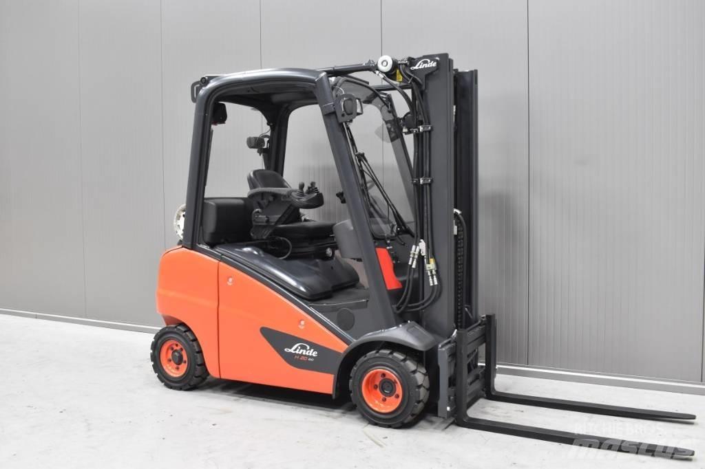 Linde H 20 T - 01 Plinski viljuškari