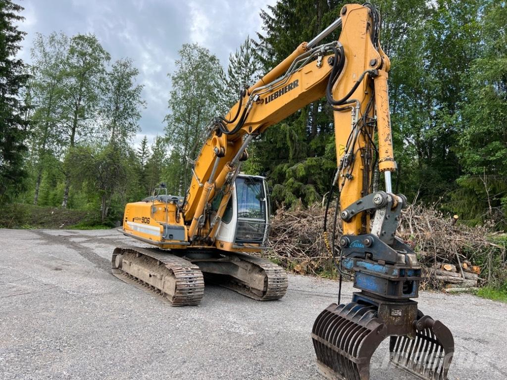 Liebherr R 906 LC Bageri guseničari