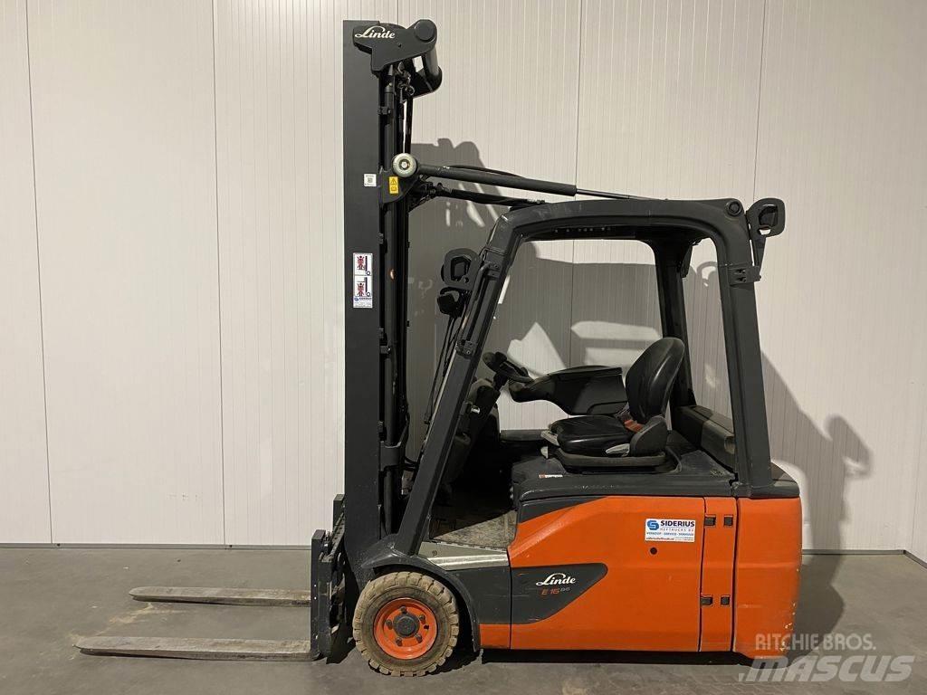 Linde E16L-02 Električni viljuškari