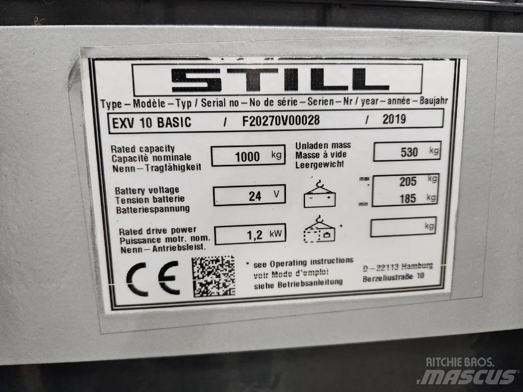 Still EVX 10 Basic Ručni električni viljuškar