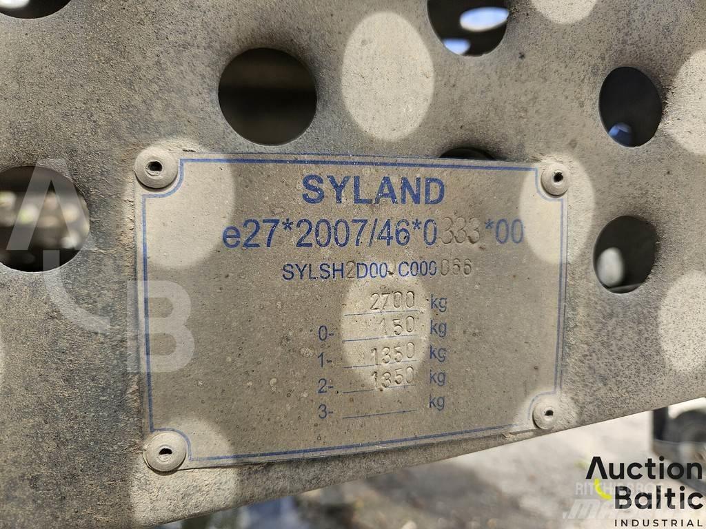  Syland SH2D Poluprikolice sa ciradom