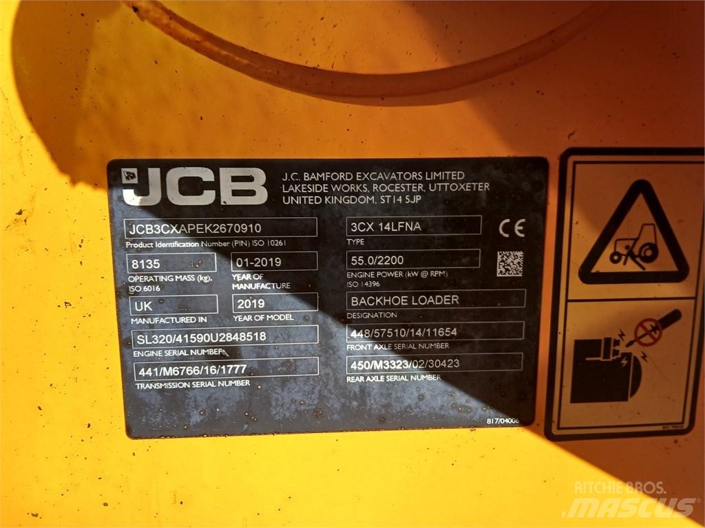JCB 3 CX ECO Rovokopači