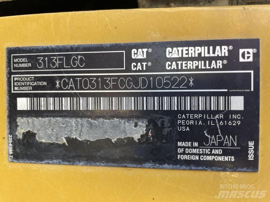 CAT 313 F LGC Bageri guseničari